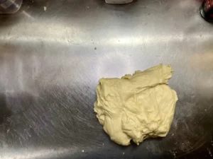Impasto su spianatoia