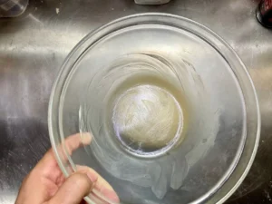 ciotola imburrata