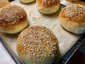 Panetti in cottura