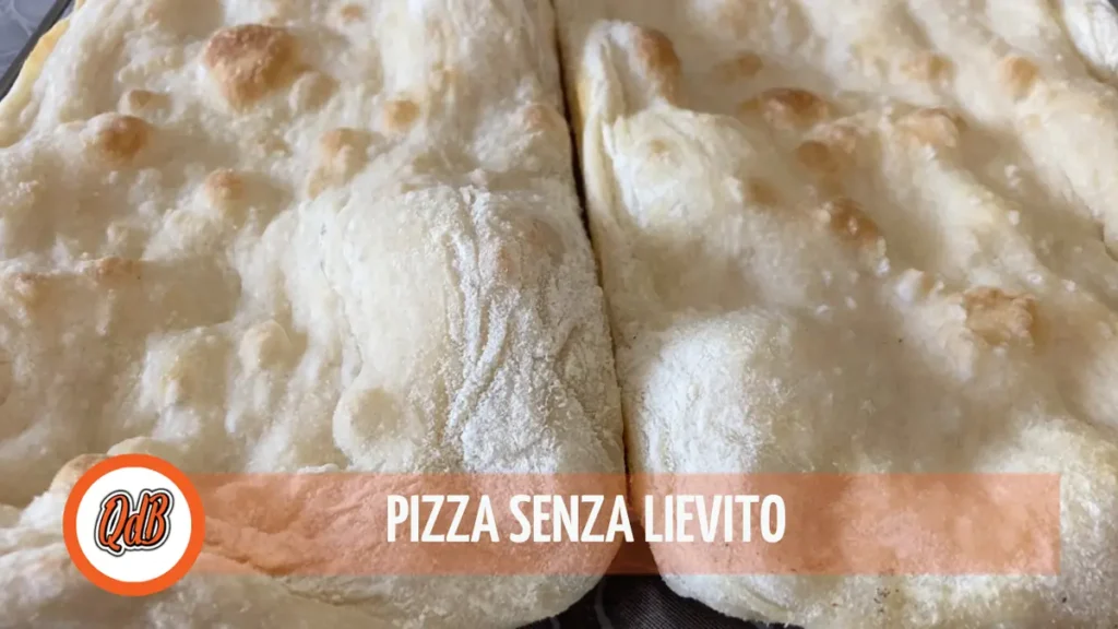 Pizza senza lievito: la ricetta naturale con acqua di governo della mozzarella di bufala